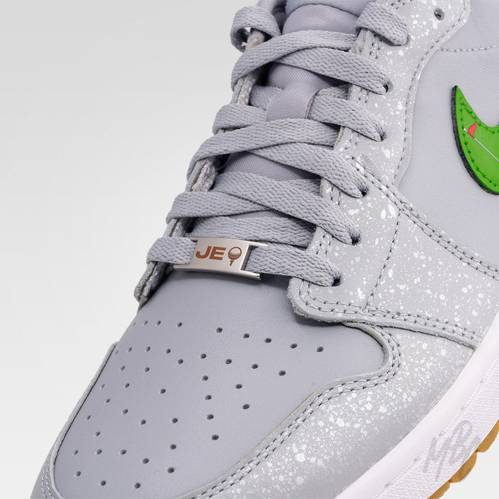 Putting Swoosh - Jordan 1 Low Golf Custom