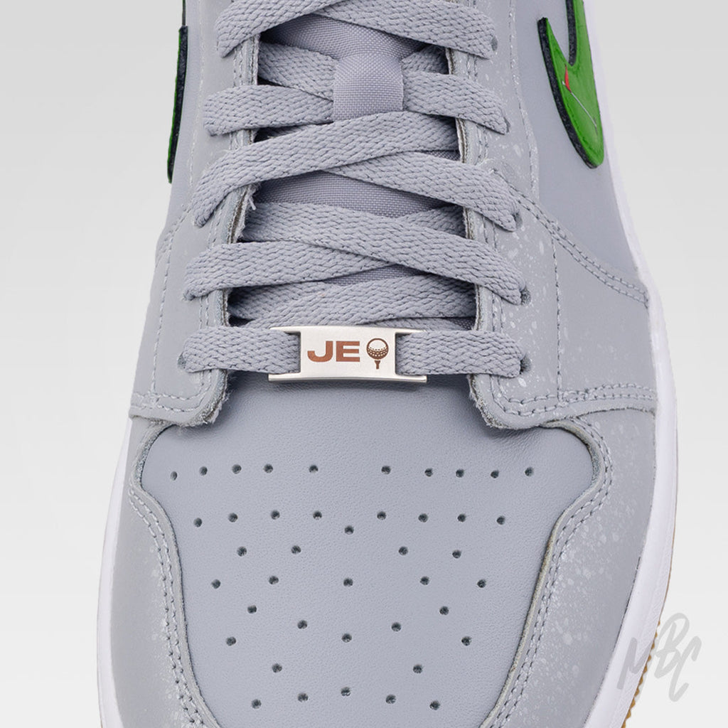 Putting Swoosh - Jordan 1 Low Golf Custom