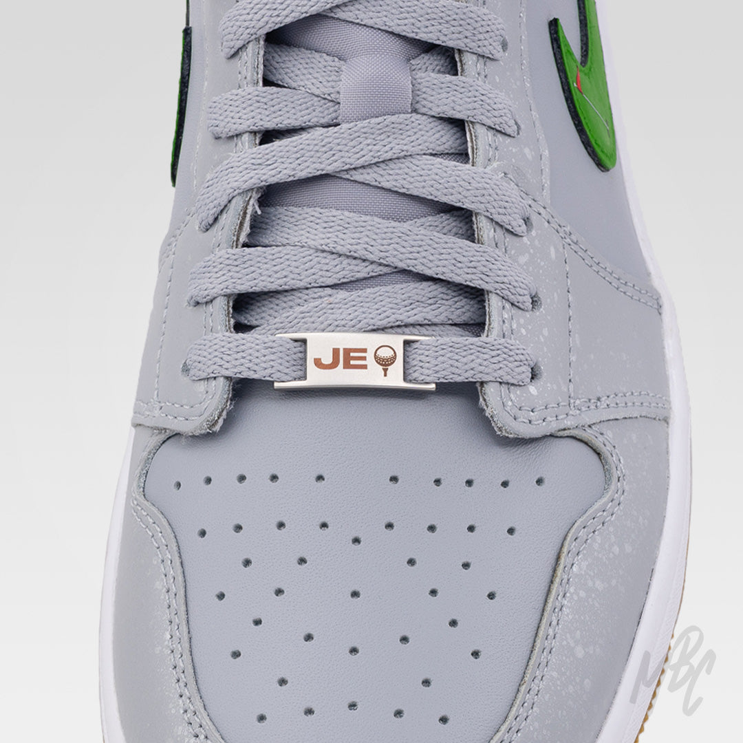 Putting Swoosh - Jordan 1 Low Golf Custom