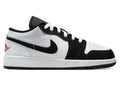 Air Jordan 1 Low SE Panda Toe GS White/Black/Red (HF3188-106)