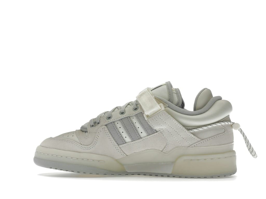 Adidas Forum Buckle Low Bad Bunny White Sneakers HQ2153