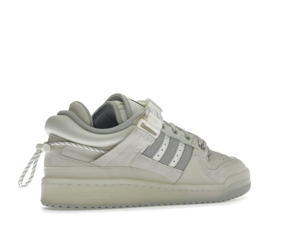 Adidas Forum Buckle Low Bad Bunny White Sneakers HQ2153