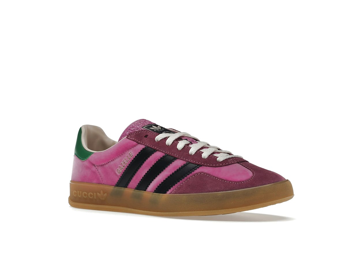 adidas x Gucci Gazelle Pink Sneakers: Luxury Meets Sport