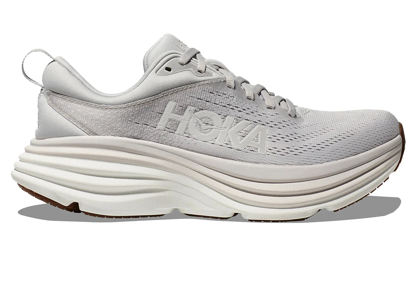 Hoka One One Bondi 8 Lunar Rock Nimbus Cloud (Women's)