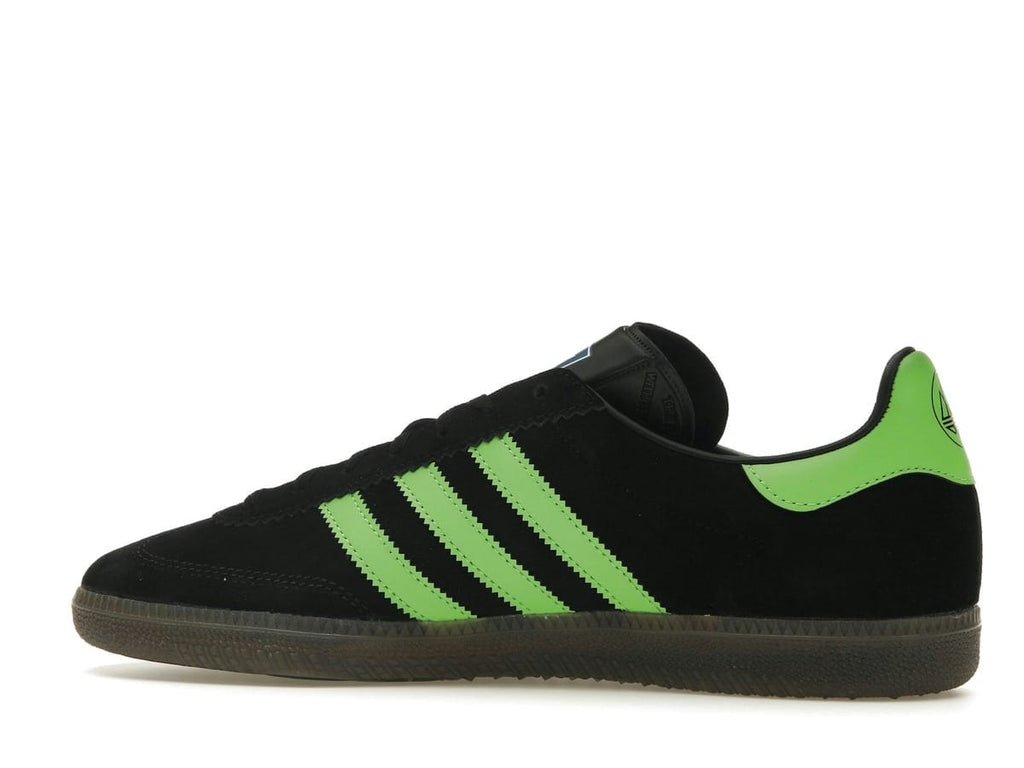 adidas Samba Deco SPZL Black Lucid Lime Sneakers IF5738