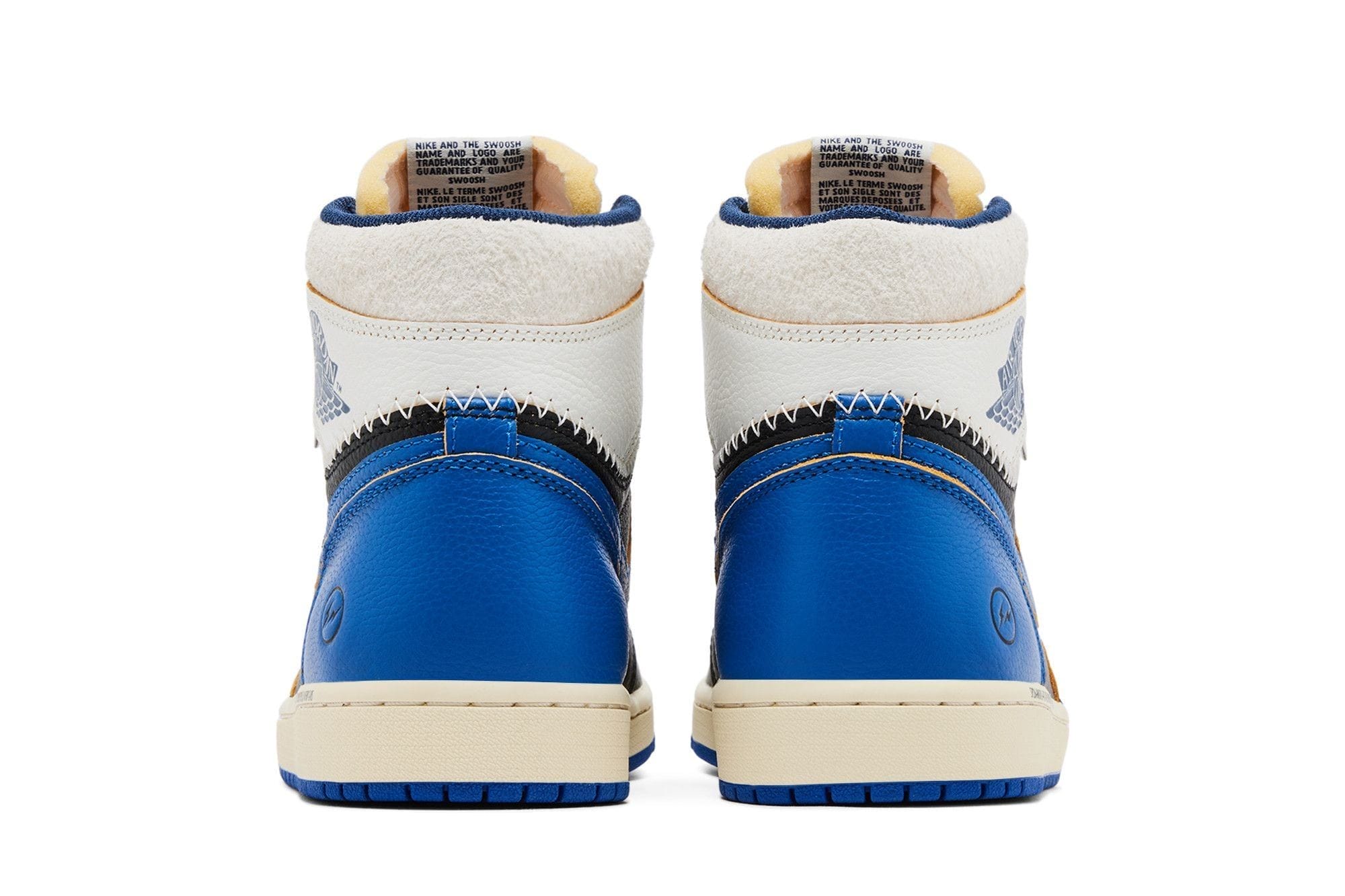 Fragment Design X Union La X Air Jordan 1 Retro High Og Sport Royal Black Navy Sport Royal Sail