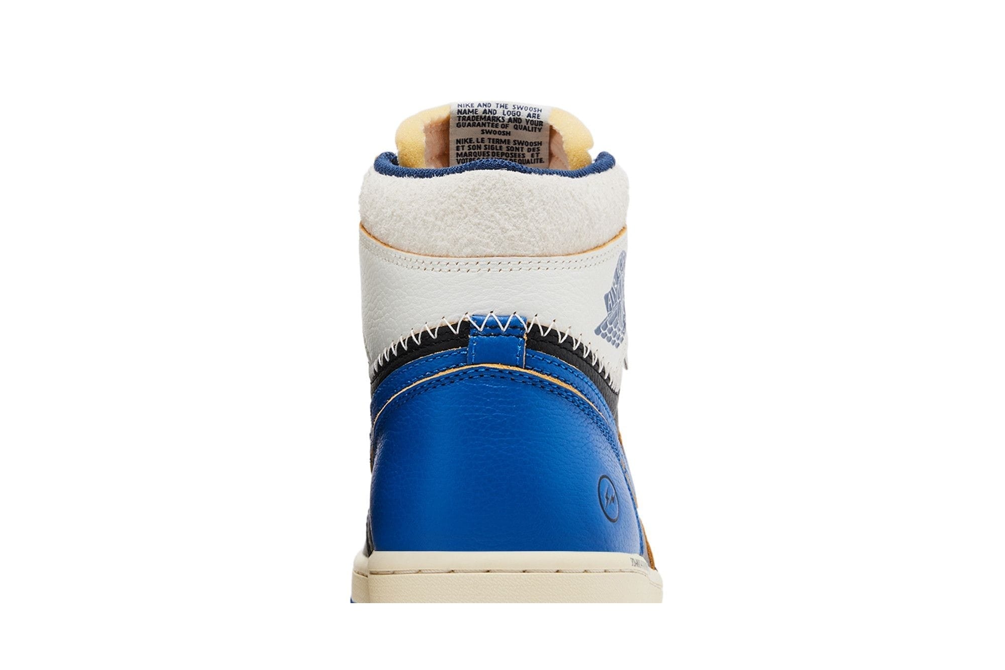 Fragment Design X Union La X Air Jordan 1 Retro High Og Sport Royal Black Navy Sport Royal Sail