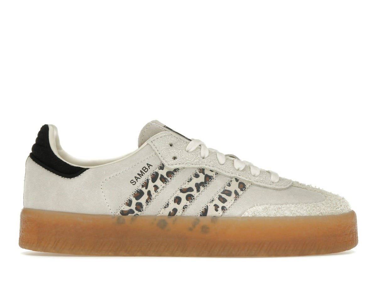 adidas Sambae Leopard Off White Women’s Sneakers