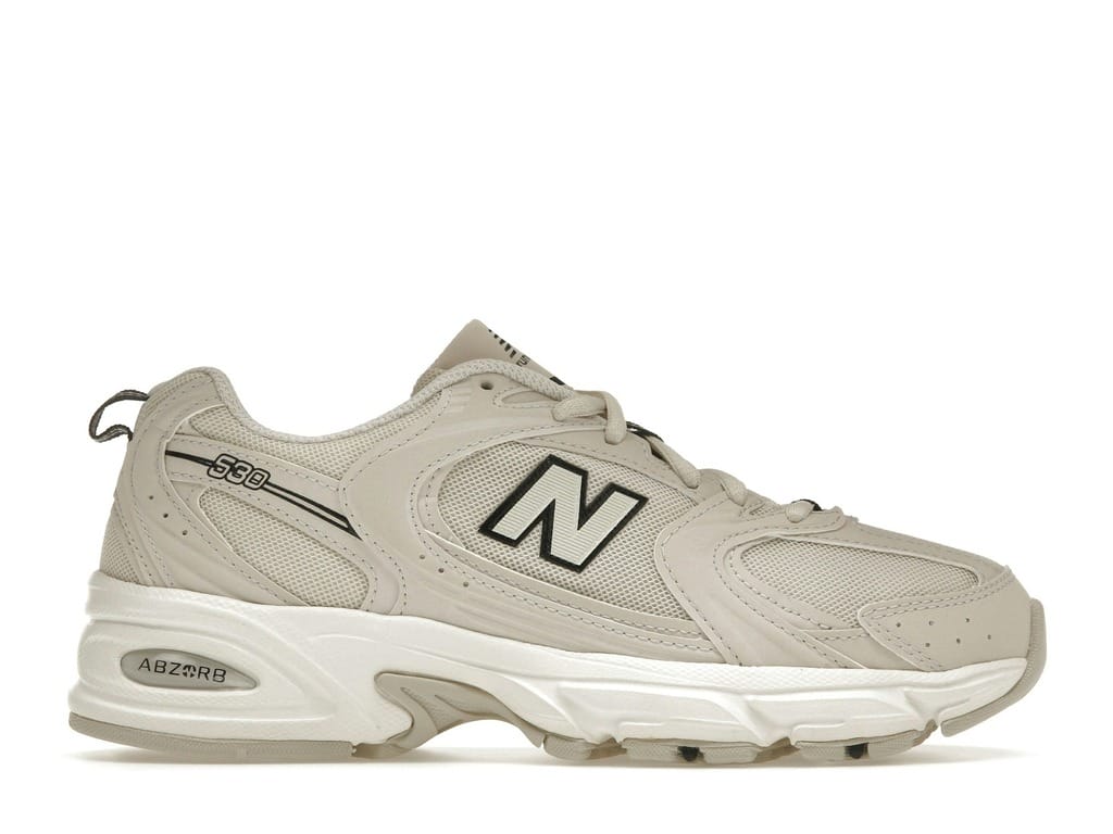 New Balance 530 MR530SH Ivory White Black Sneakers