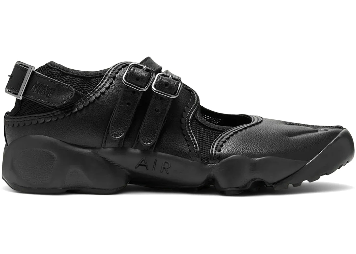 Nike Air Rift Triple Black Buckle Strap (Women's)