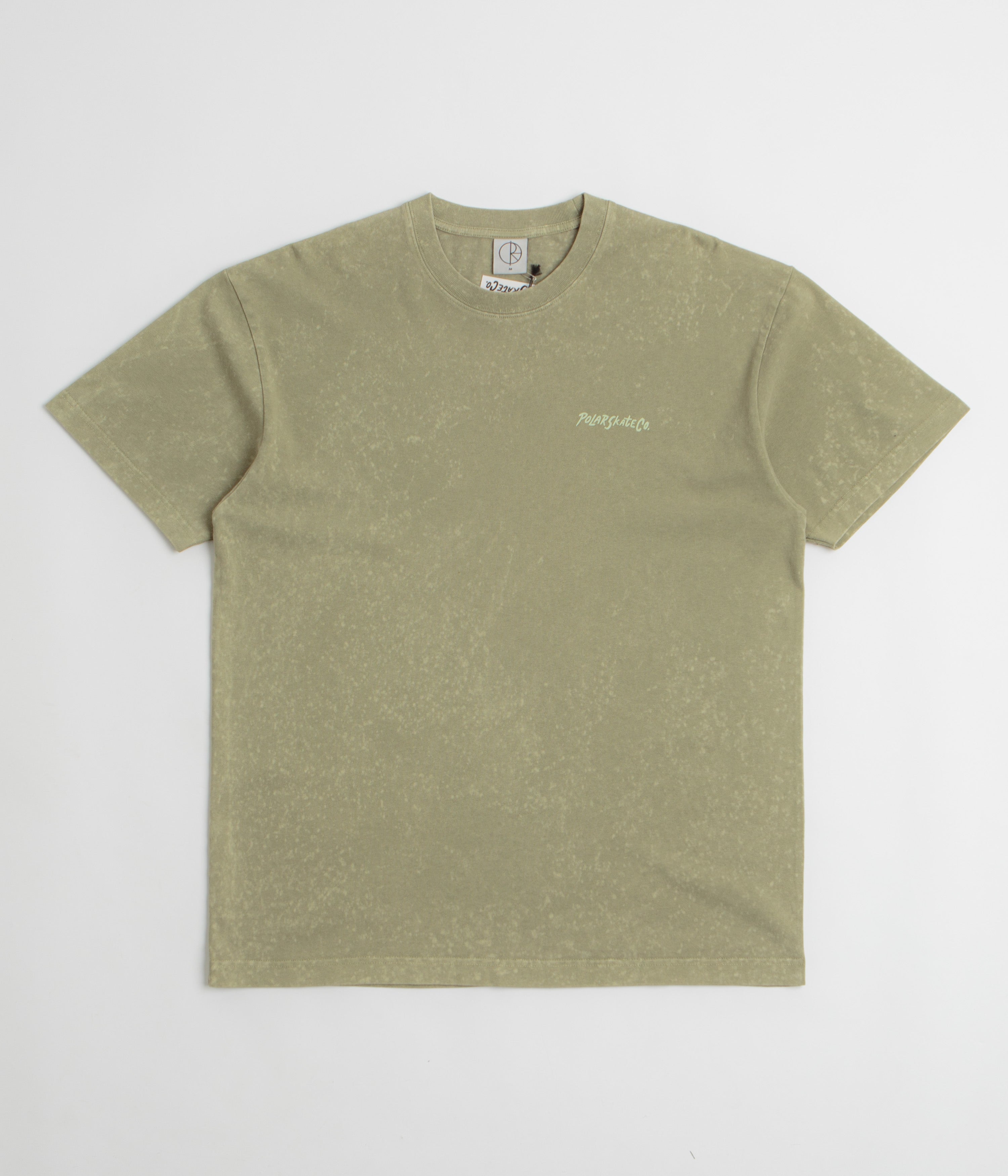 Polar Surf Logo Acid T-Shirt - Light Green