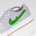 Putting Swoosh - Jordan 1 Low Golf Custom