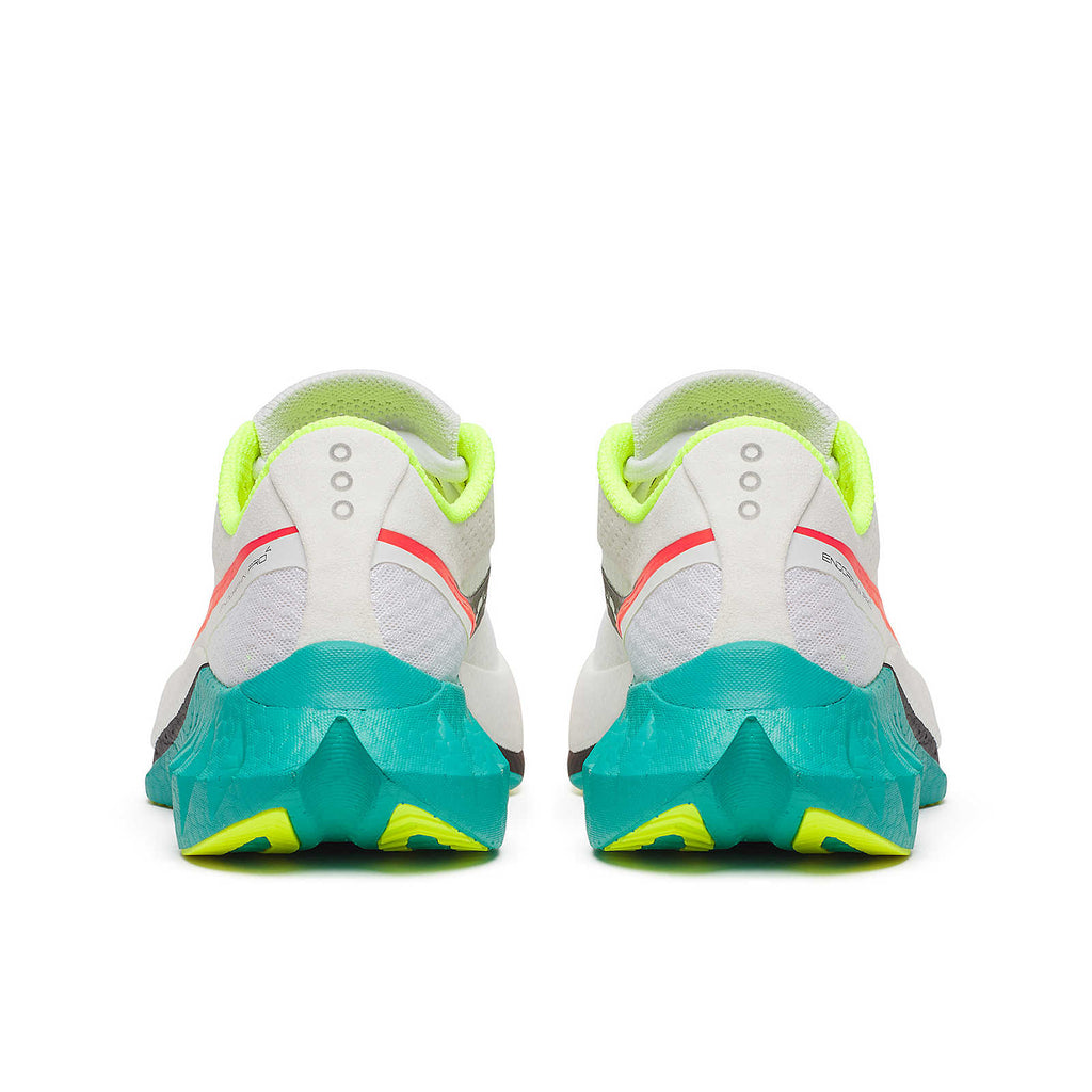 Saucony Women's Endorphin Pro 4 Running Shoes in White/Mutant