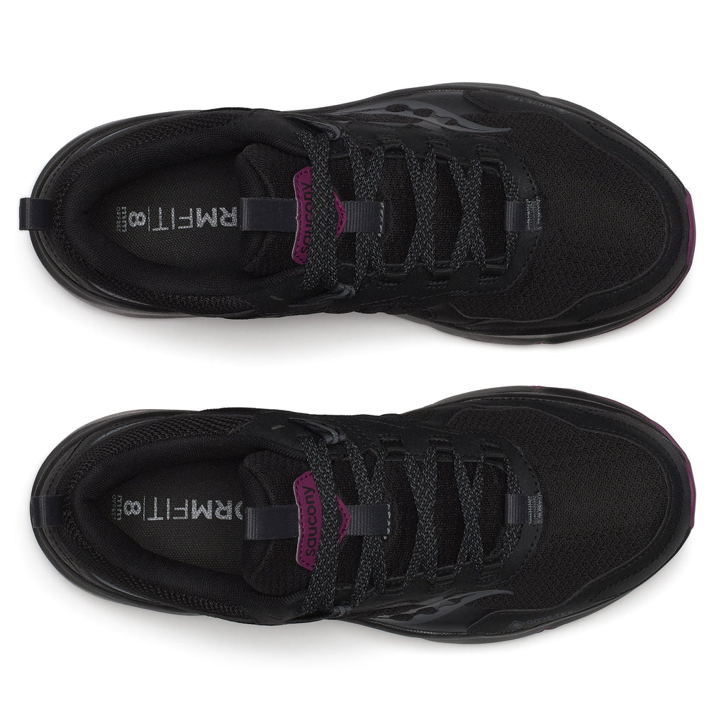 Saucony Women's Excursion TR17 Gtx Running Shoes in Black/Plum