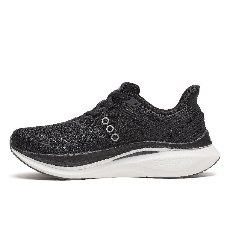Saucony Men's Endorphin Speed 5 Running Shoes in Black/White (Wide)