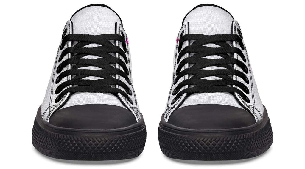 “Just a Girl” in Gym Black Lowtop Sneaker