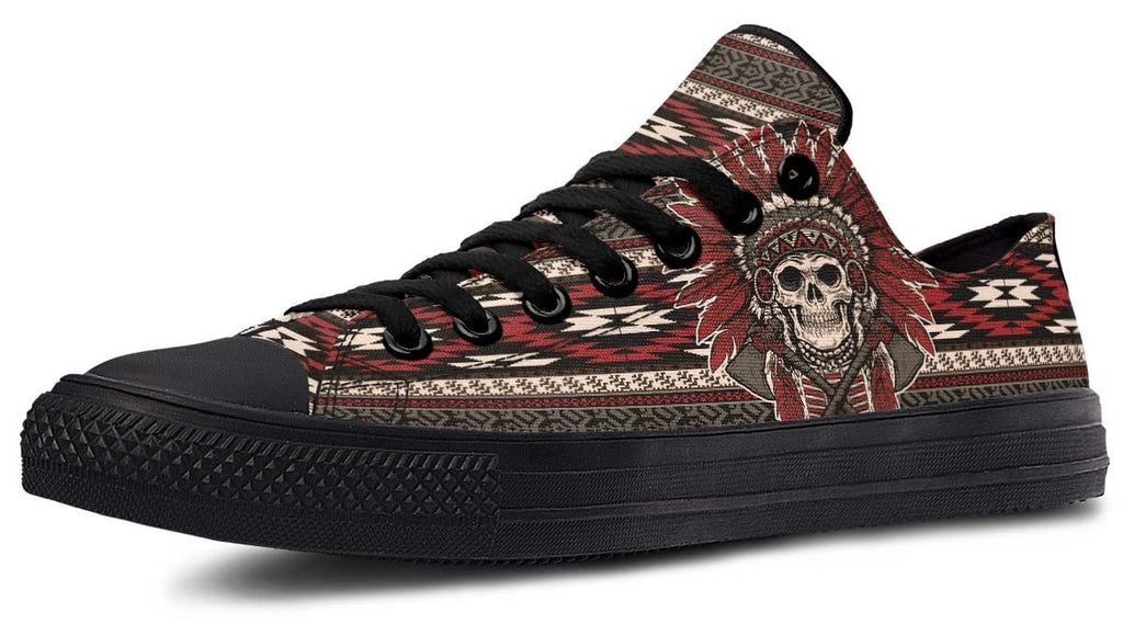 American Native Pattern Lowtop Sneaker