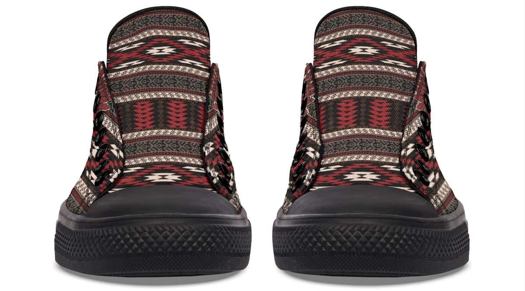 American Native Pattern Lowtop Sneaker