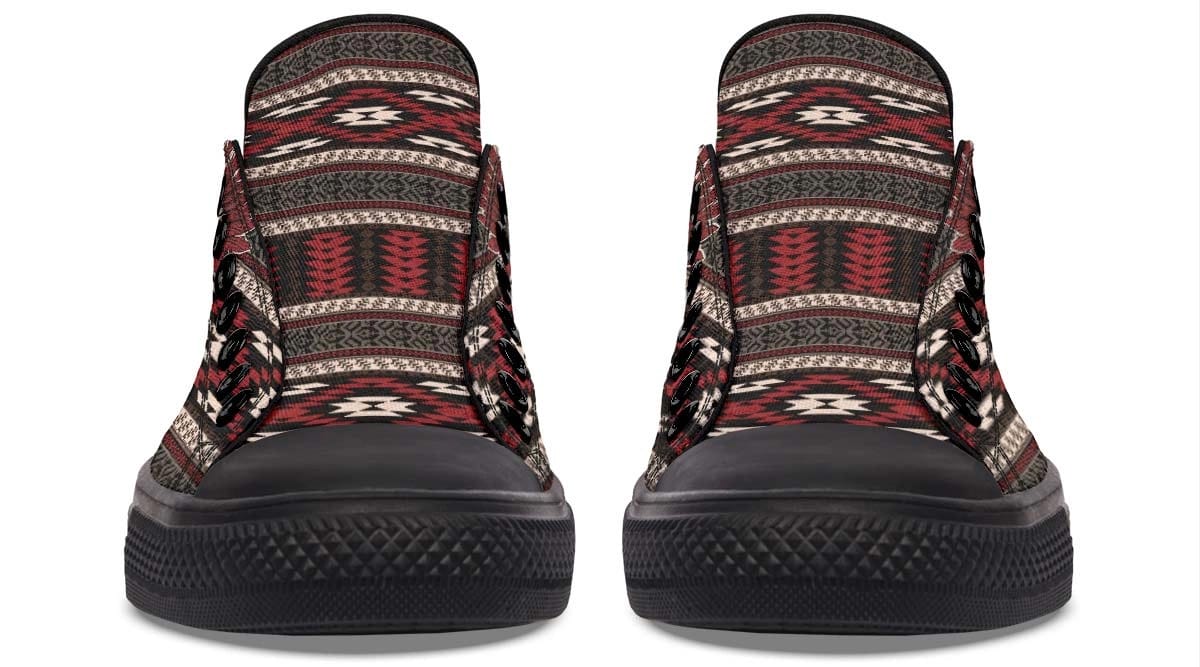 American Native Pattern Lowtop Sneaker