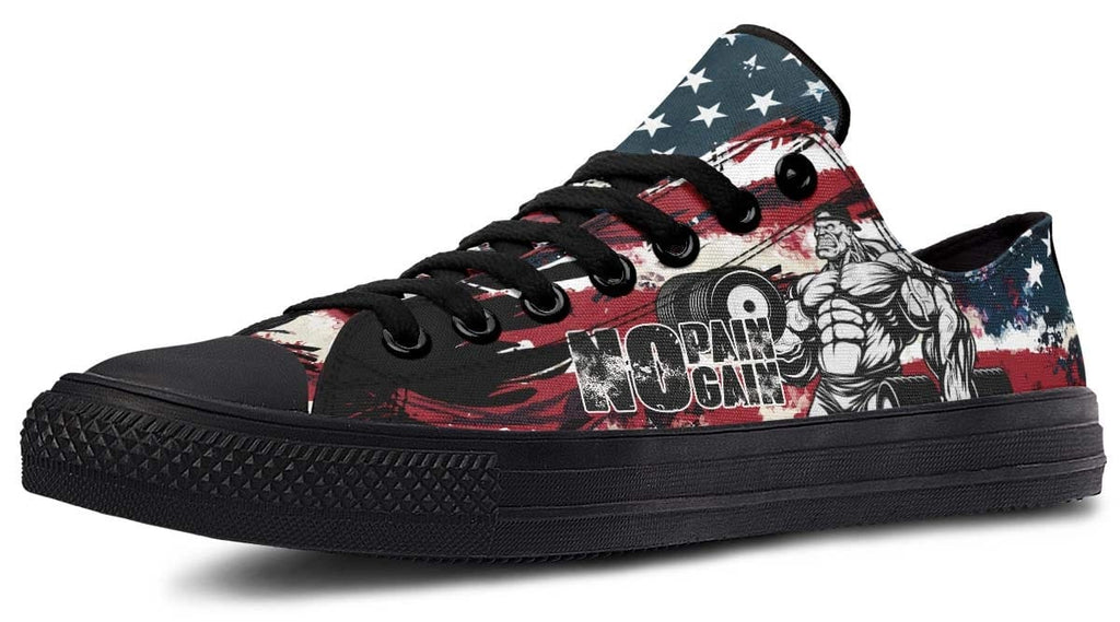 Deadlift with Nation Flag Lowtop Sneaker