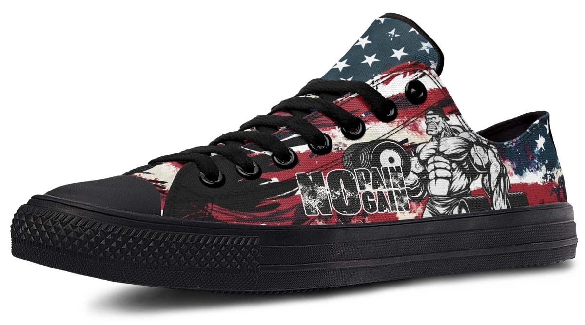 Deadlift with Nation Flag Lowtop Sneaker
