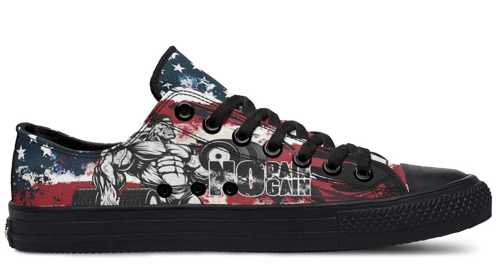 Deadlift with Nation Flag Lowtop Sneaker