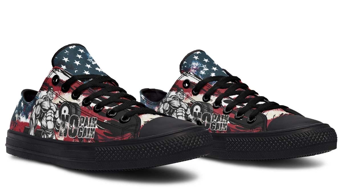 Deadlift with Nation Flag Lowtop Sneaker
