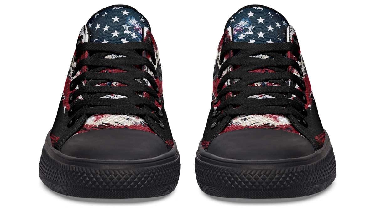 Deadlift with Nation Flag Lowtop Sneaker