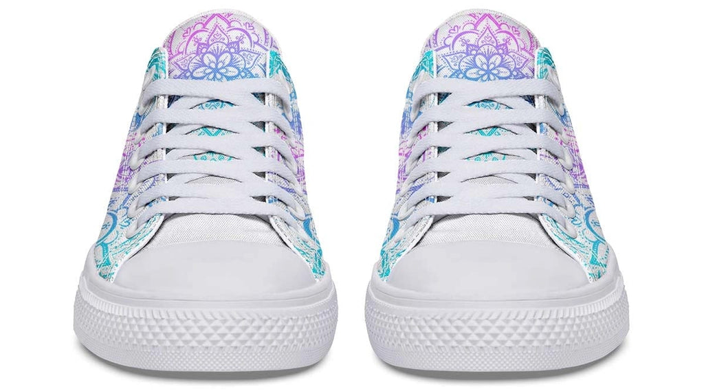 Lily Flower Skull Lowtop Sneaker