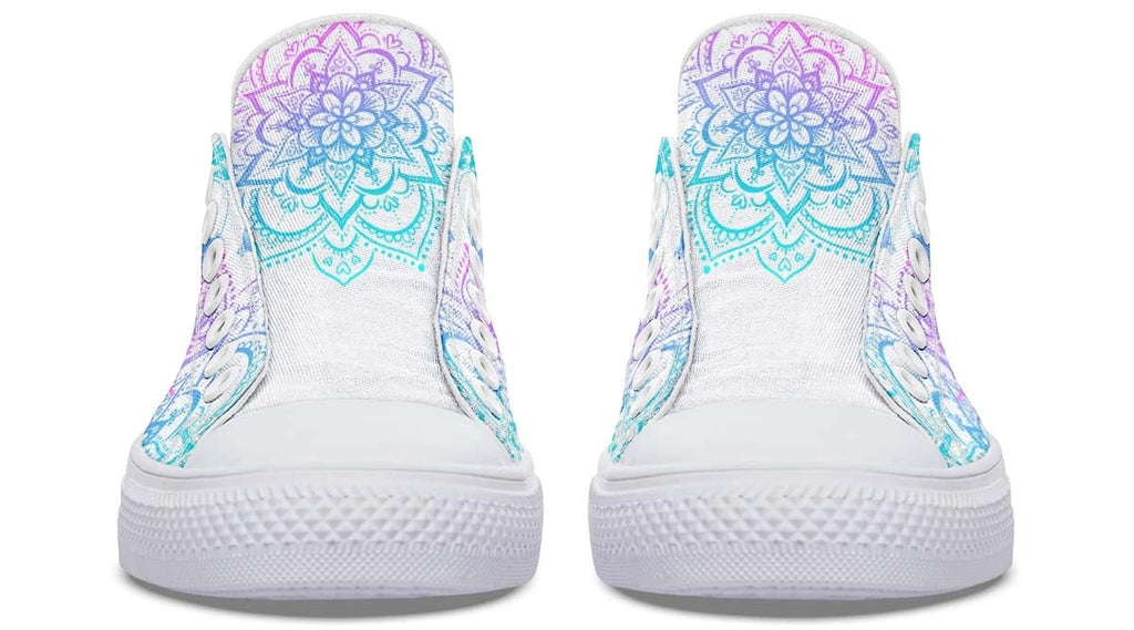 Lily Flower Skull Lowtop Sneaker