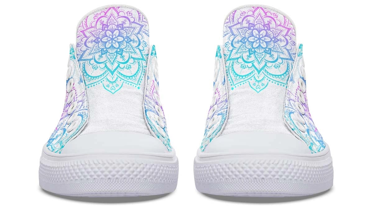 Lily Flower Skull Lowtop Sneaker