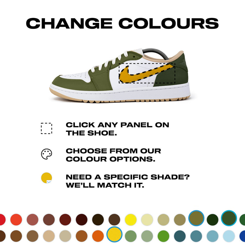 Create Your Own Jordan 1 Low Golf