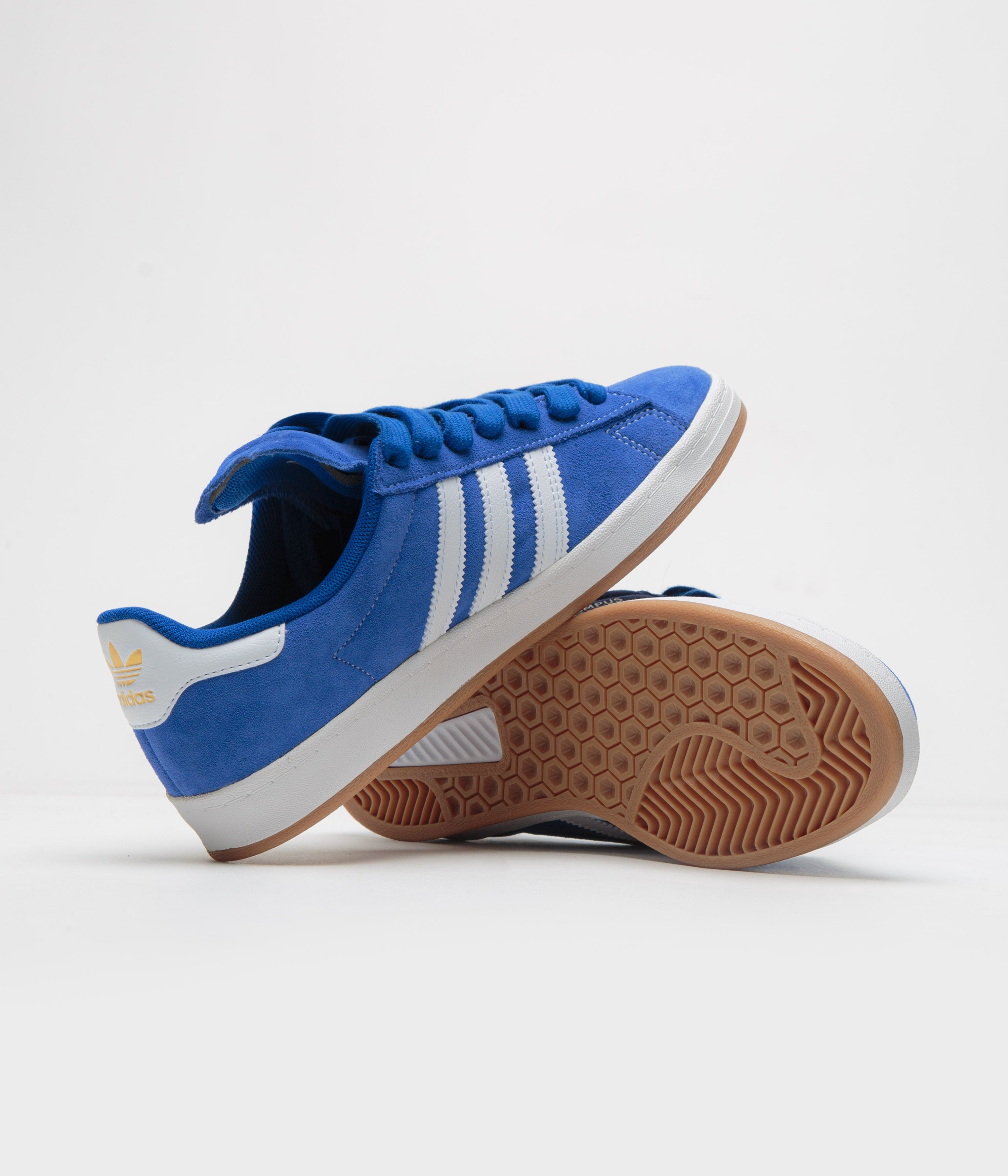 Adidas Campus ADV Shoes - Team Royal Blue / FTWR White / Gold Metallic