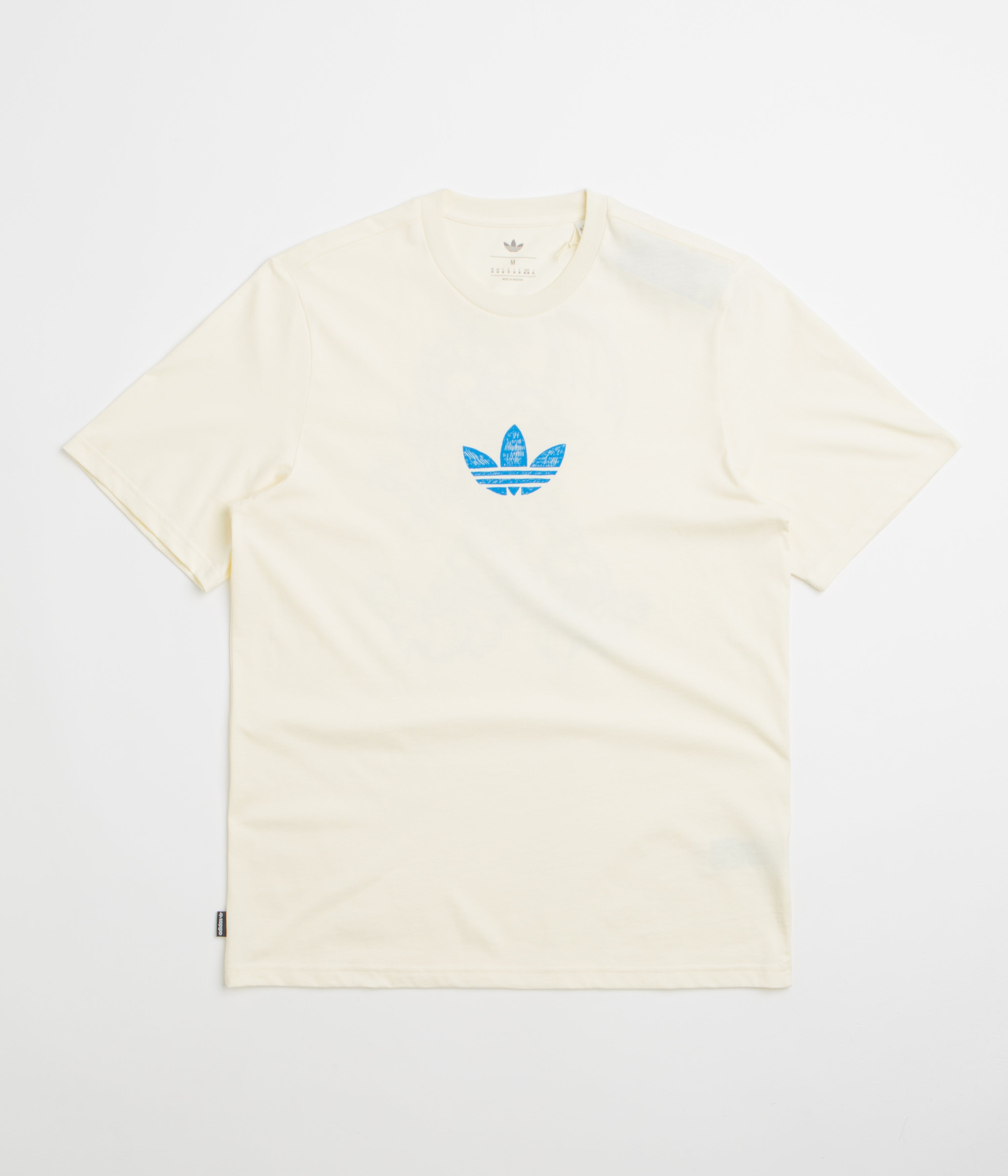 Adidas Kogan Dragon T-Shirt - Cream White / Lucid Ray Blue