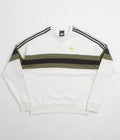 Adidas OG Crewneck Sweatshirt - Core White / Olive Strata / Black