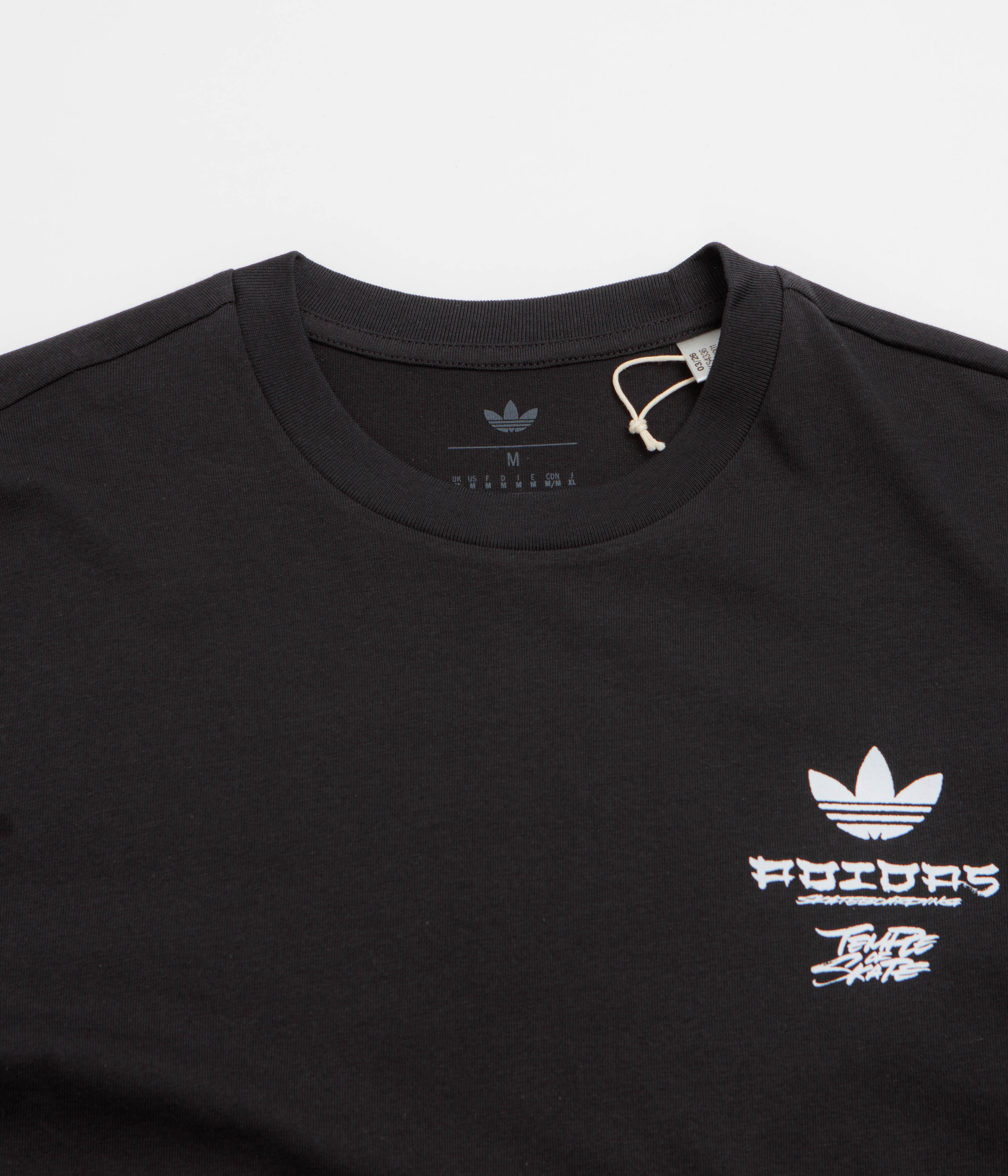 Adidas Temple Of Skate Crane T-Shirt - Black