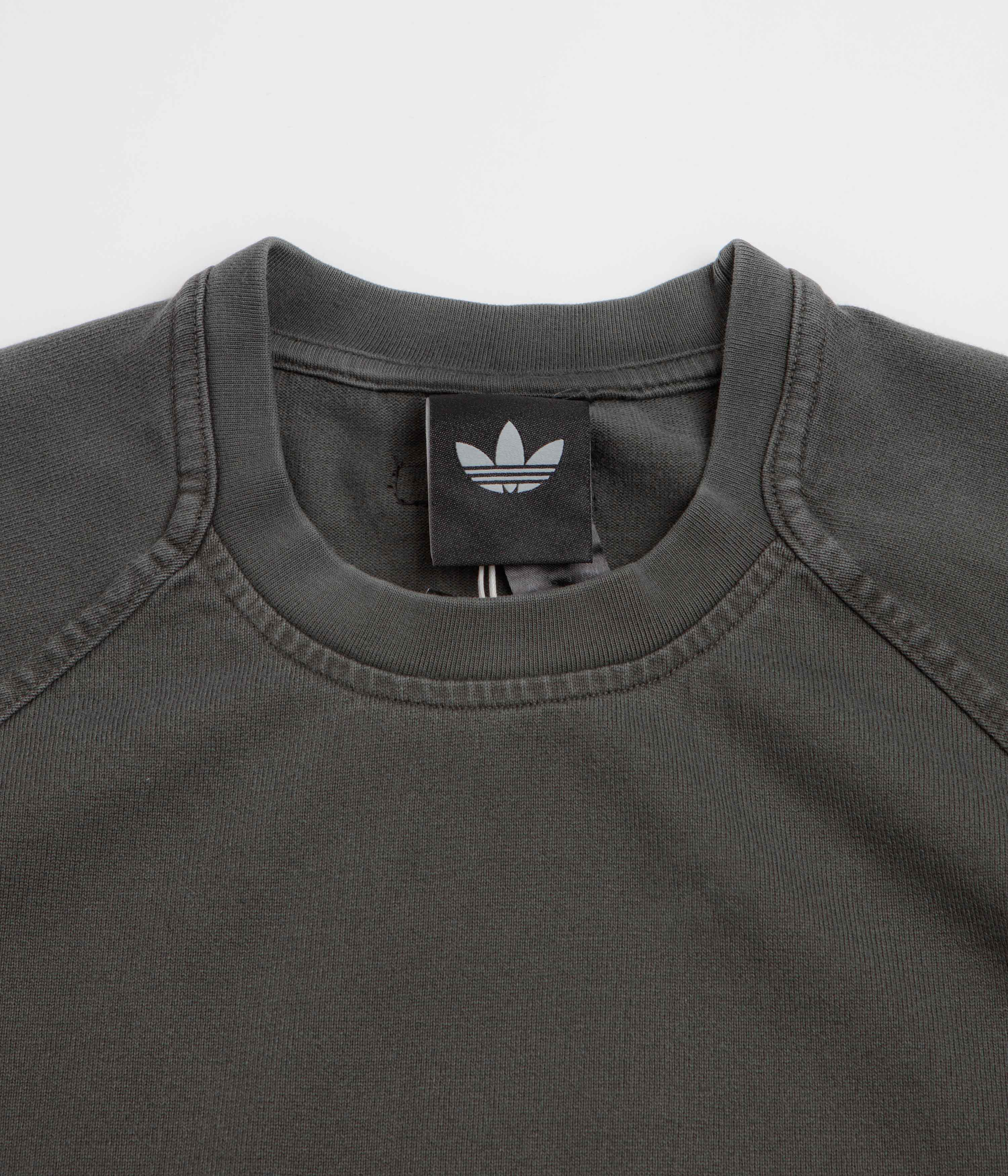 Adidas Tyshawn Washed Premium T-Shirt - Utility Grey