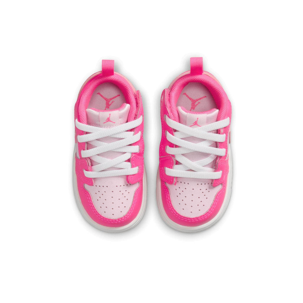 Air Jordan 1 Low ALT "Pink Foam Summit White Hyper Pink" - Toddler