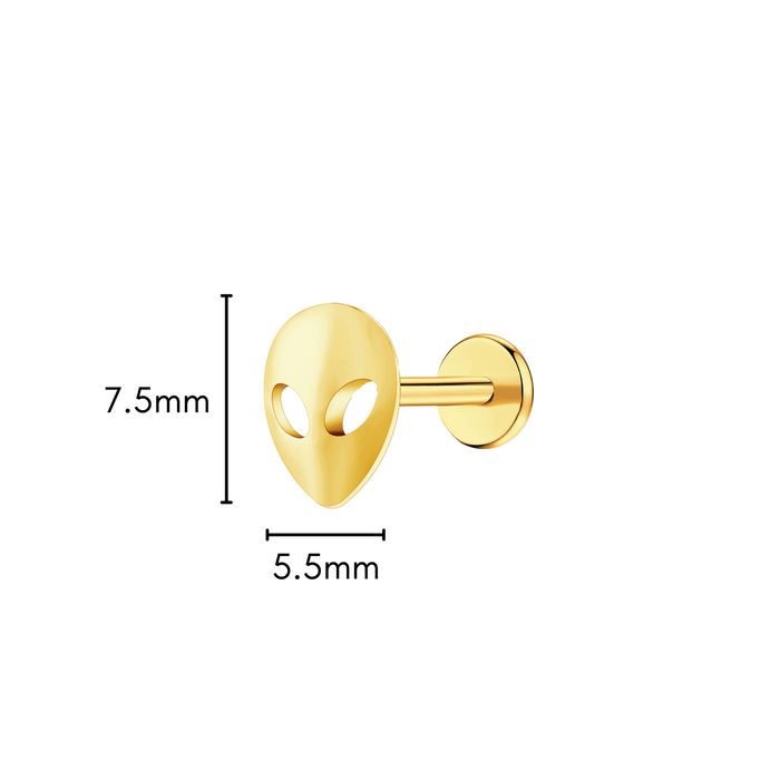 Alien Flat Back Stud