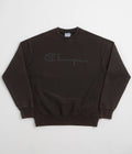 Champion x Aries Decentralised Crewneck Sweatshirt - Black