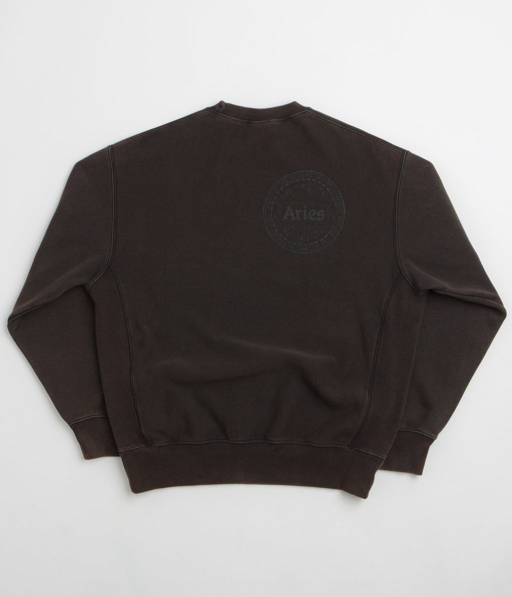 Champion x Aries Decentralised Crewneck Sweatshirt - Black