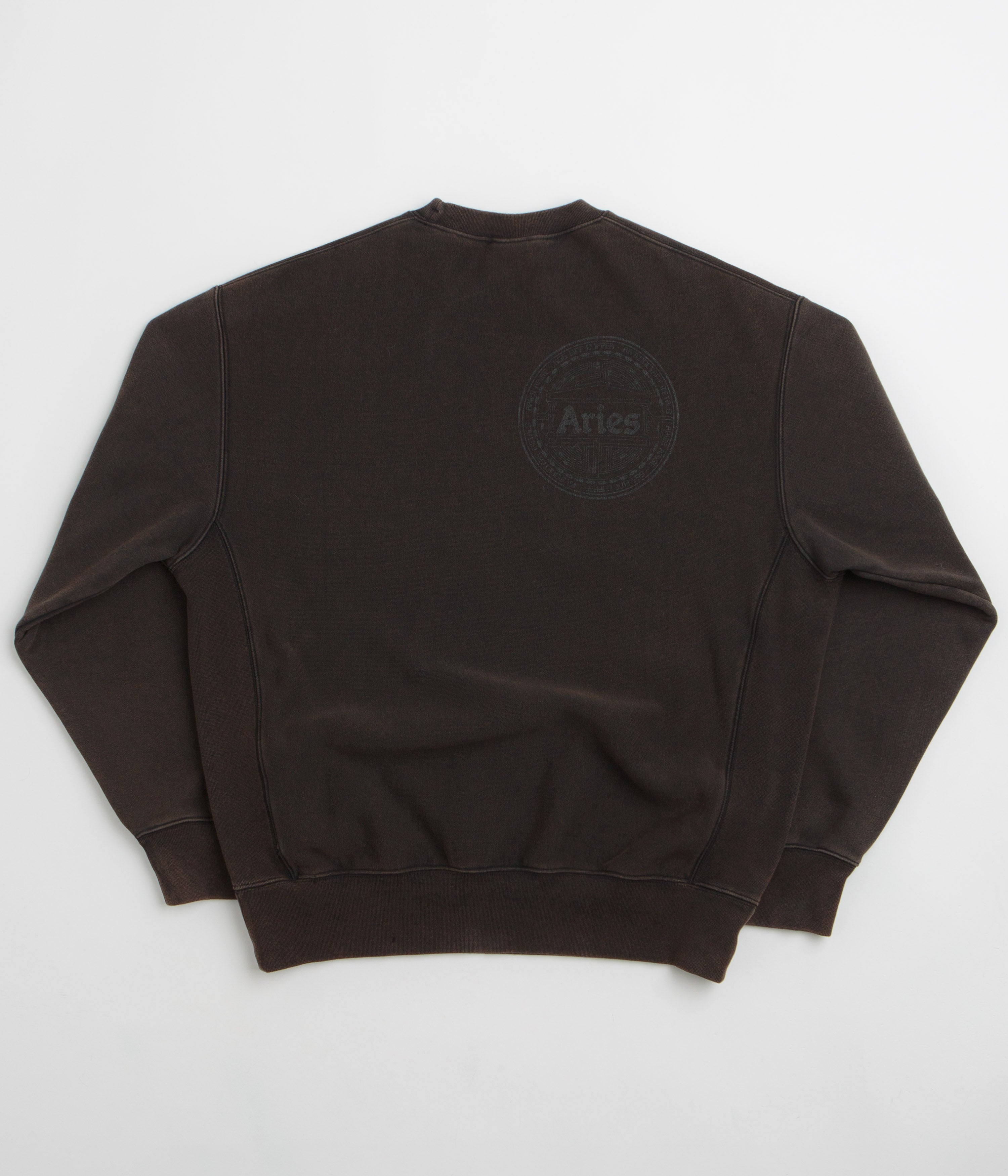 Champion x Aries Decentralised Crewneck Sweatshirt - Black