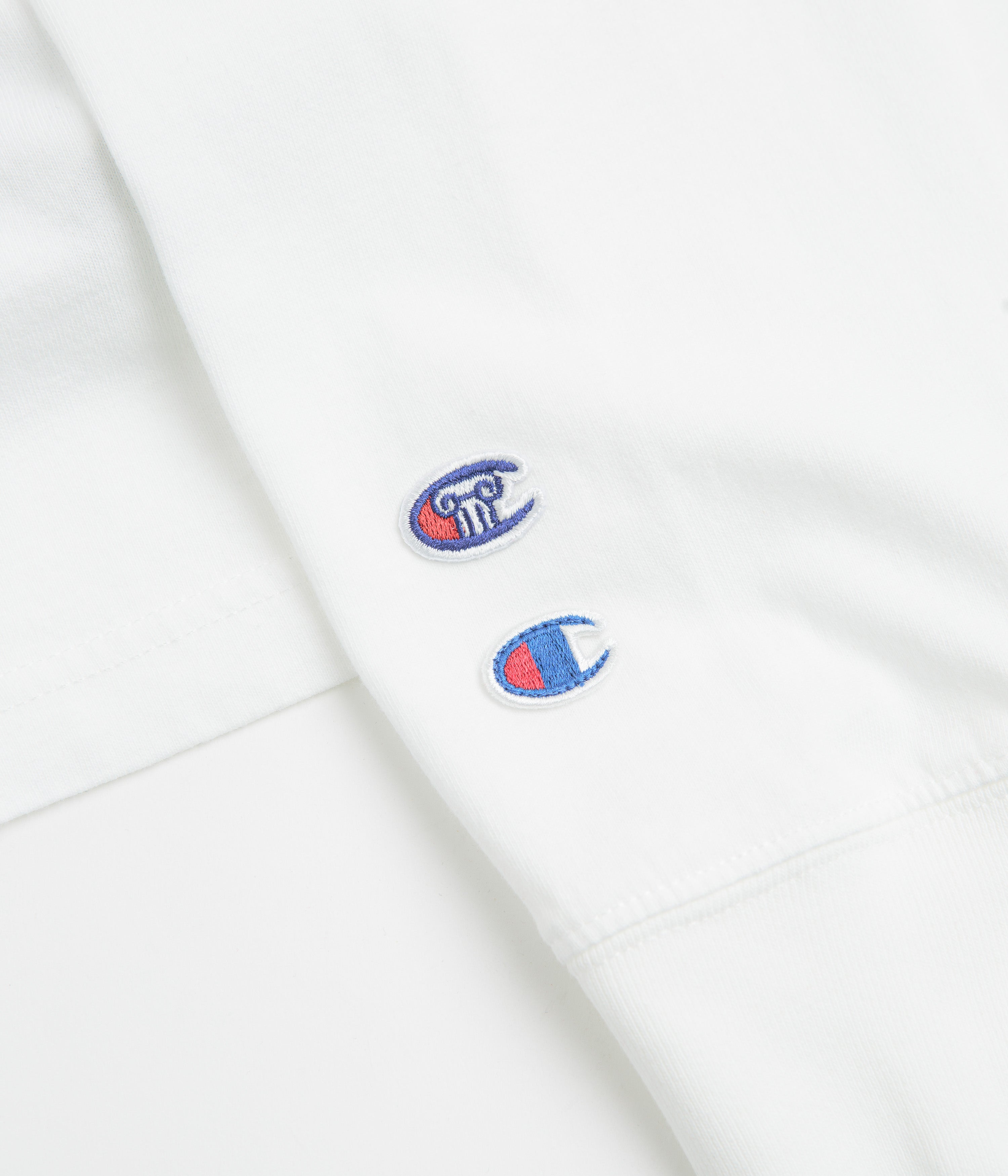 Champion x Aries Stars Long Sleeve T-Shirt - White