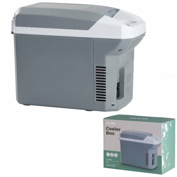 Autokühlbox 8 Liter 12V/48W mit Warmhaltefunktion