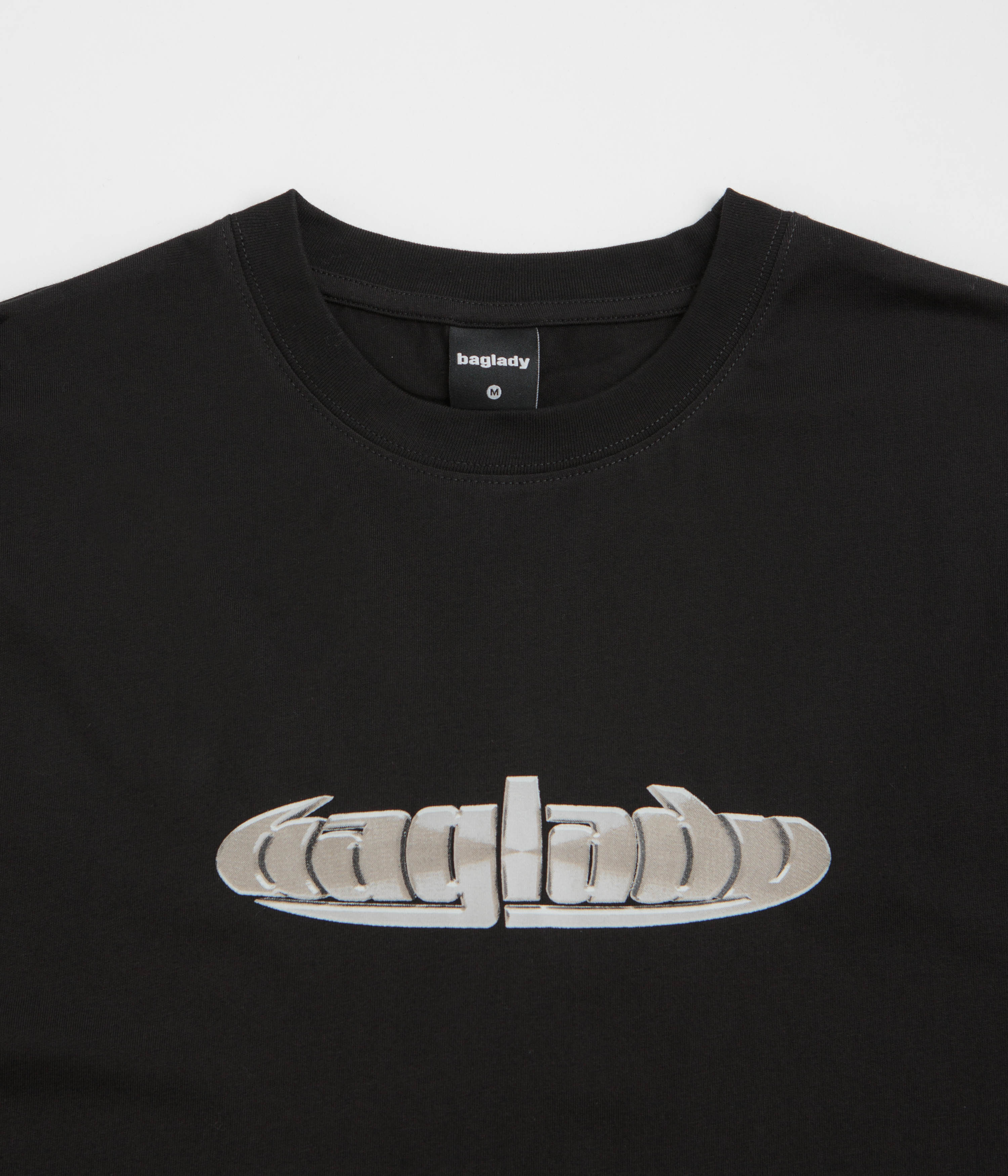 Baglady Metal T-Shirt - Black