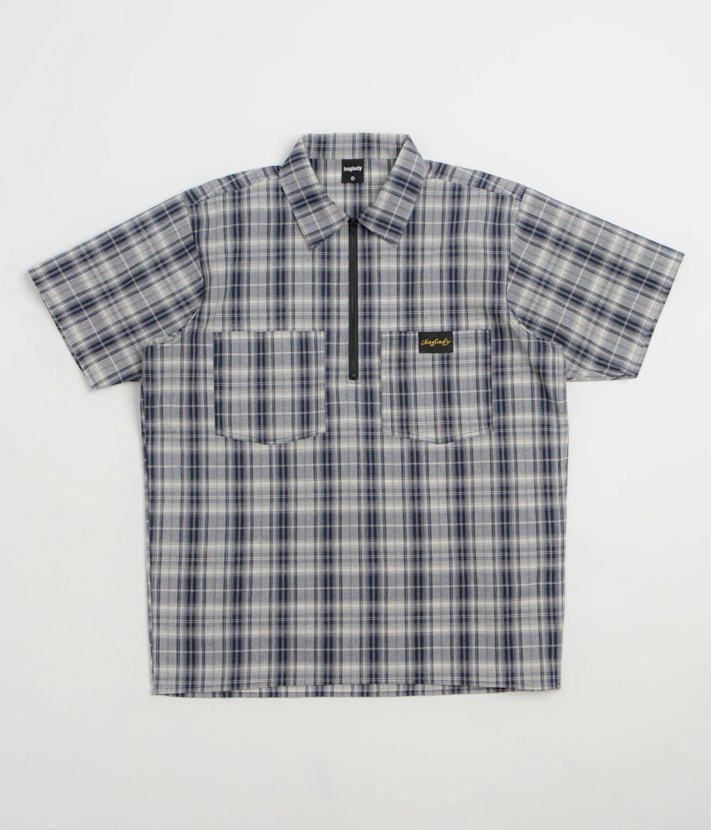 Baglady Workwear Polo Shirt - Dark Plaid
