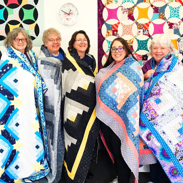 Beginning Quilting Class: Log Cabin Quilt - Afternoon - MON 10/5-11/16