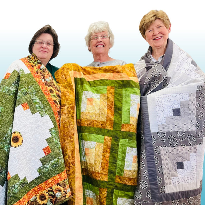 Beginning Quilting Class: Log Cabin Quilt - Evening - MON 10/5-11/16