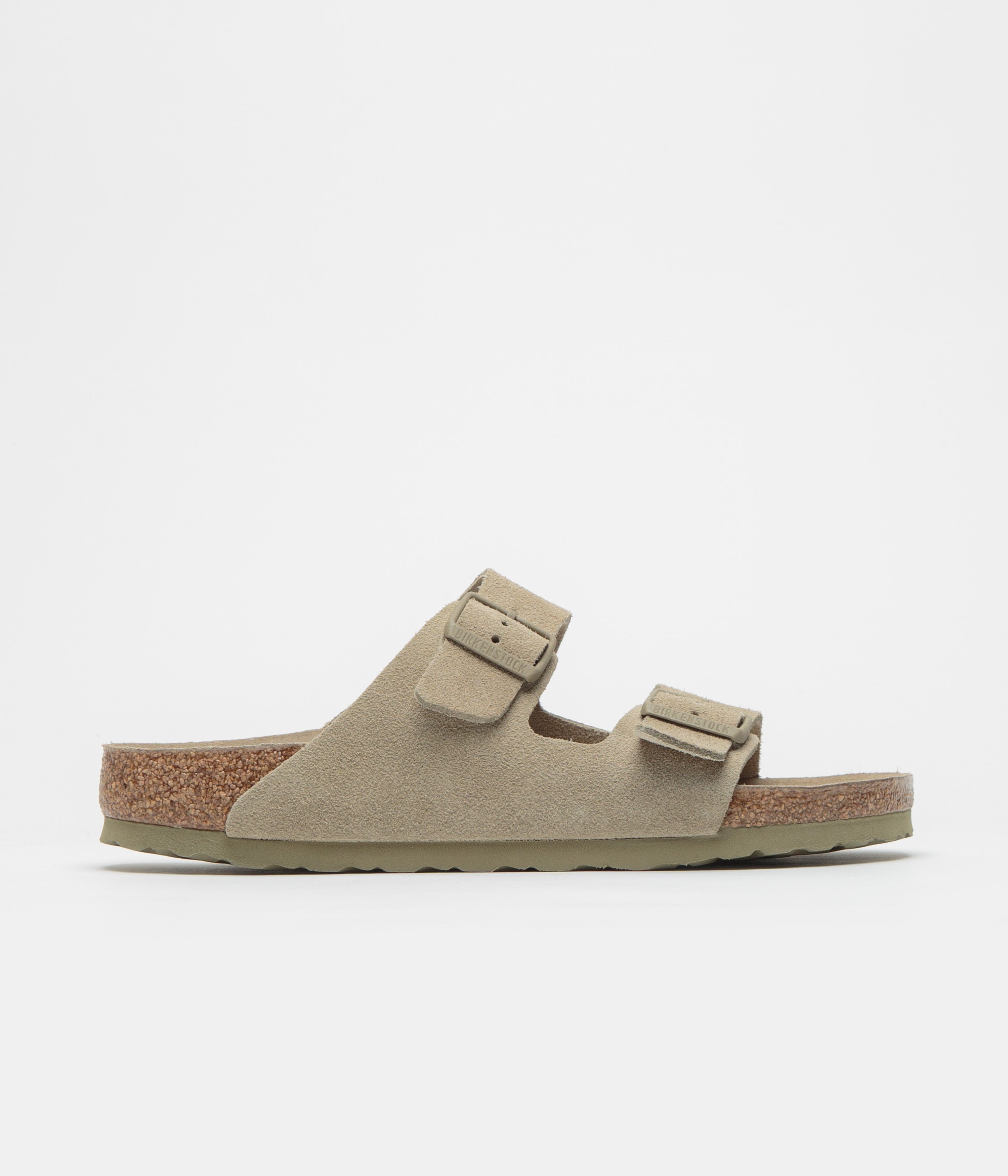 Birkenstock Arizona SFB Narrow Sandals - Faded Khaki