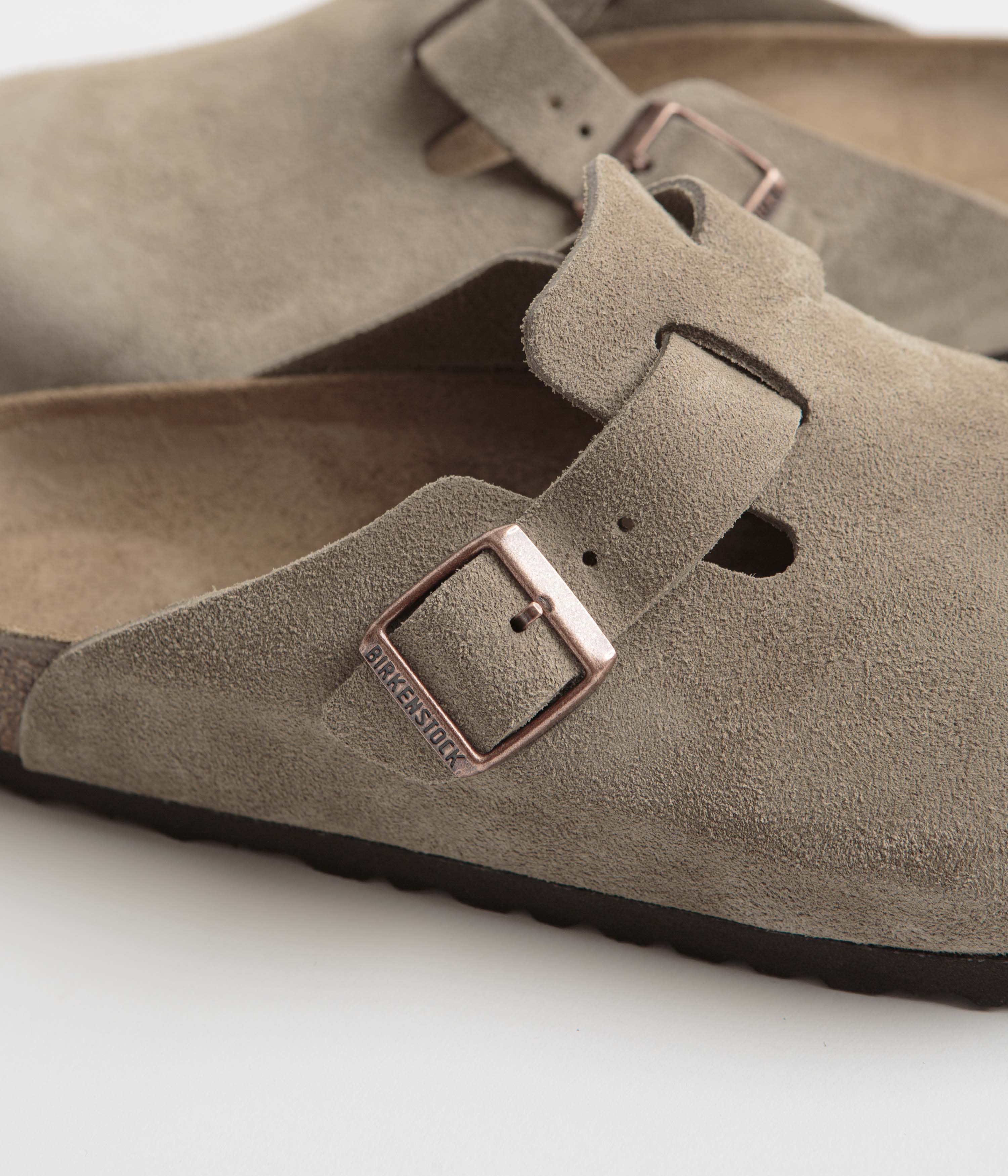 Birkenstock Boston Clogs - Taupe